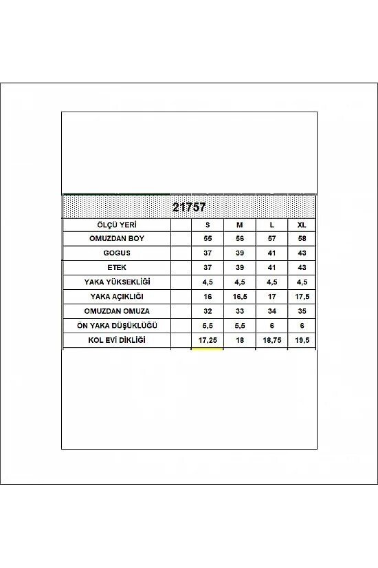 21757 Balıkçı Yaka Kolsuz Bluz Siyah