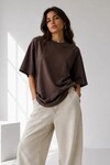 2353 Basic Tshirt Kahve